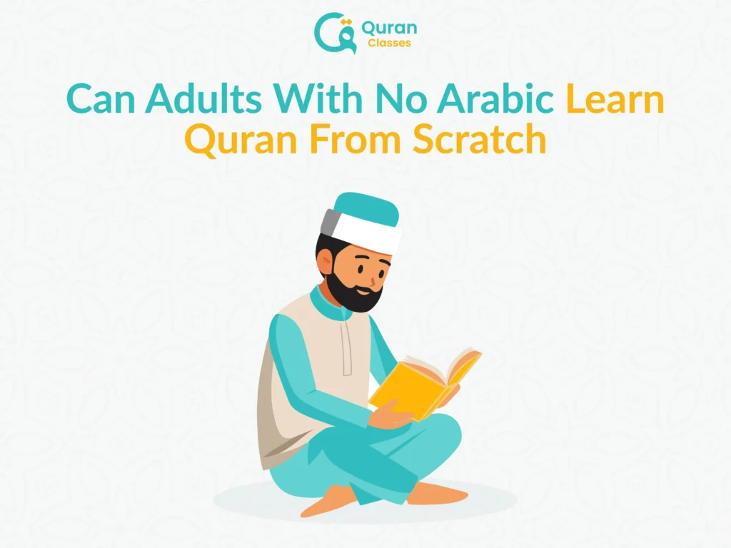 Adult learning Quran online from scratch